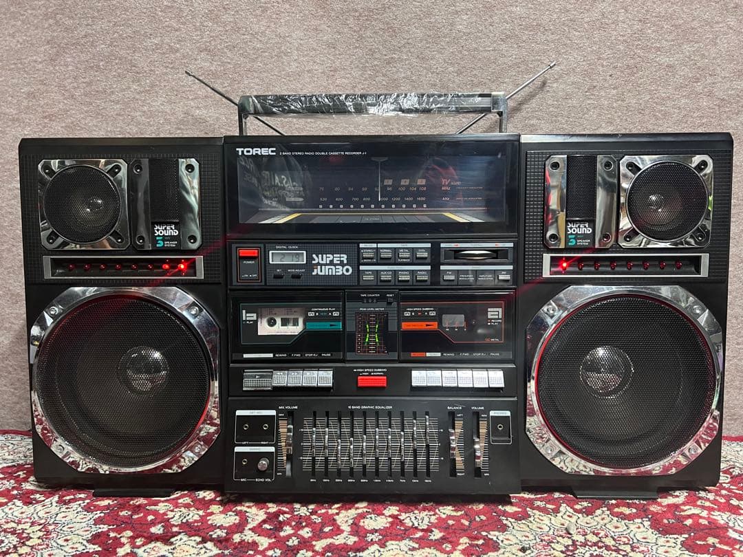 希少TOREC J-1 スーパージャンボ 大型ラジ中古動作品ビンテージ美品
