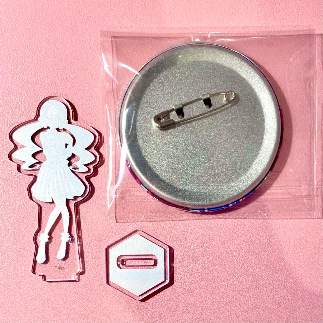 花咲つぼみ ブロッサム Loppi限定 アクリルスタンド オーロラ缶バッジ