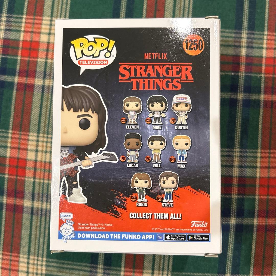売り切り　最終値下げ　Funko エディEddie StrangerThings