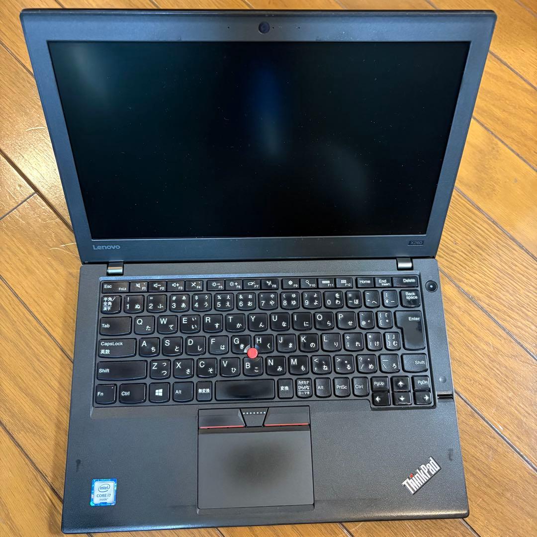 Windowsノート本体 Lenovo ThinkPad X260 corei3 256ssd