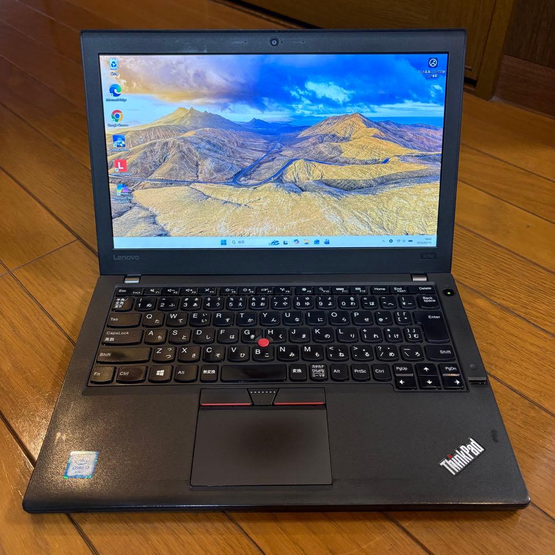 Windowsノート本体 Lenovo ThinkPad X260 corei3 256ssd