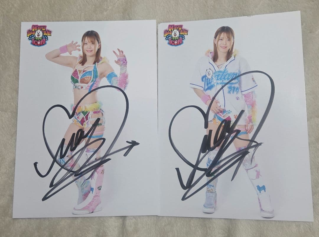 マリーゴールド　岩谷麻優　ポートレートセット②　女子プロレス