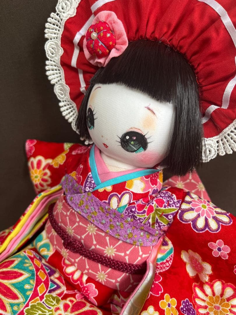「一年さくら組」着物文化人形・ヘロヘロ人形・昭和レトロ・市松人形・着せ替え