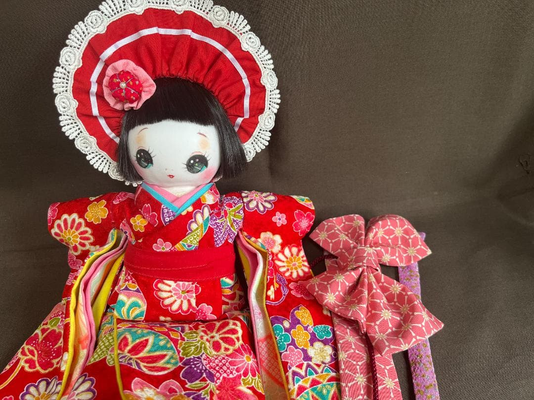 「一年さくら組」着物文化人形・ヘロヘロ人形・昭和レトロ・市松人形・着せ替え