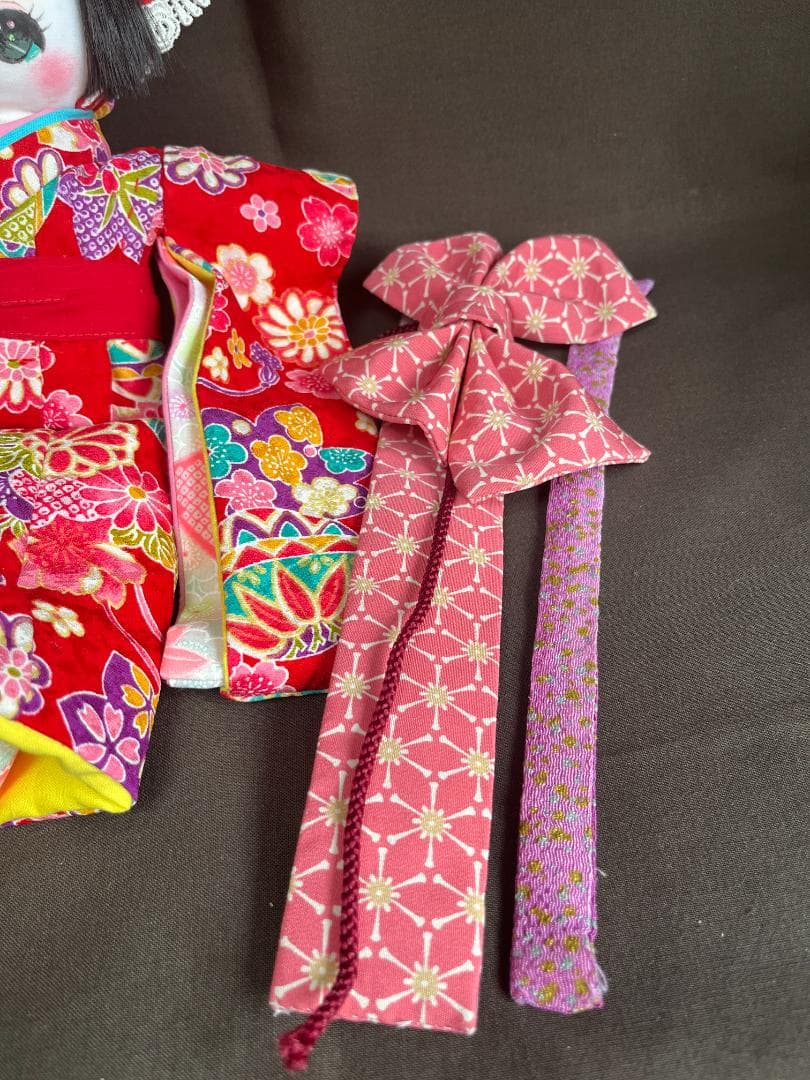 「一年さくら組」着物文化人形・ヘロヘロ人形・昭和レトロ・市松人形・着せ替え