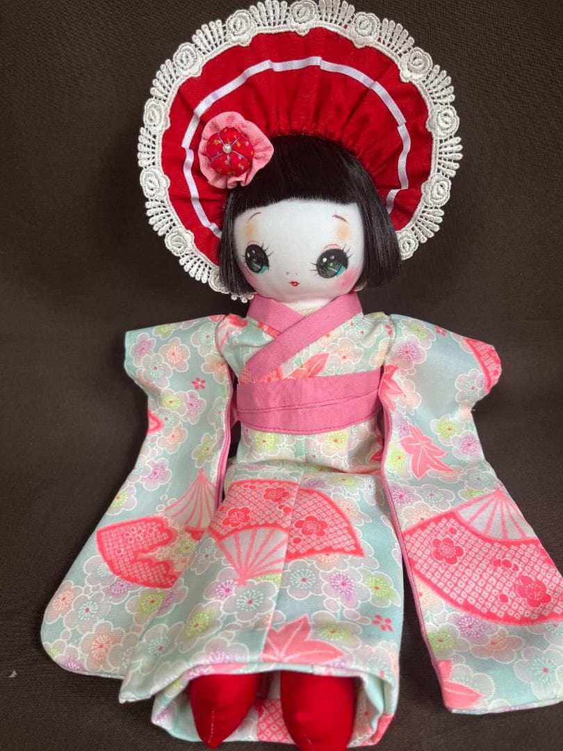 「一年さくら組」着物文化人形・ヘロヘロ人形・昭和レトロ・市松人形・着せ替え