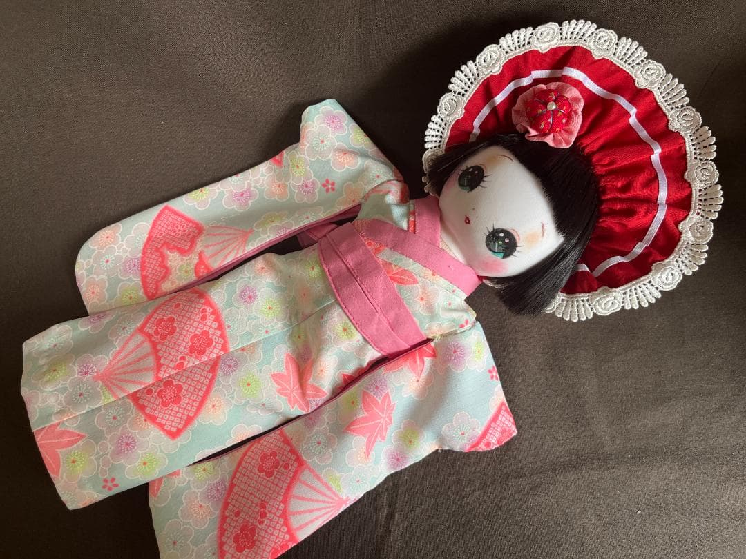 「一年さくら組」着物文化人形・ヘロヘロ人形・昭和レトロ・市松人形・着せ替え