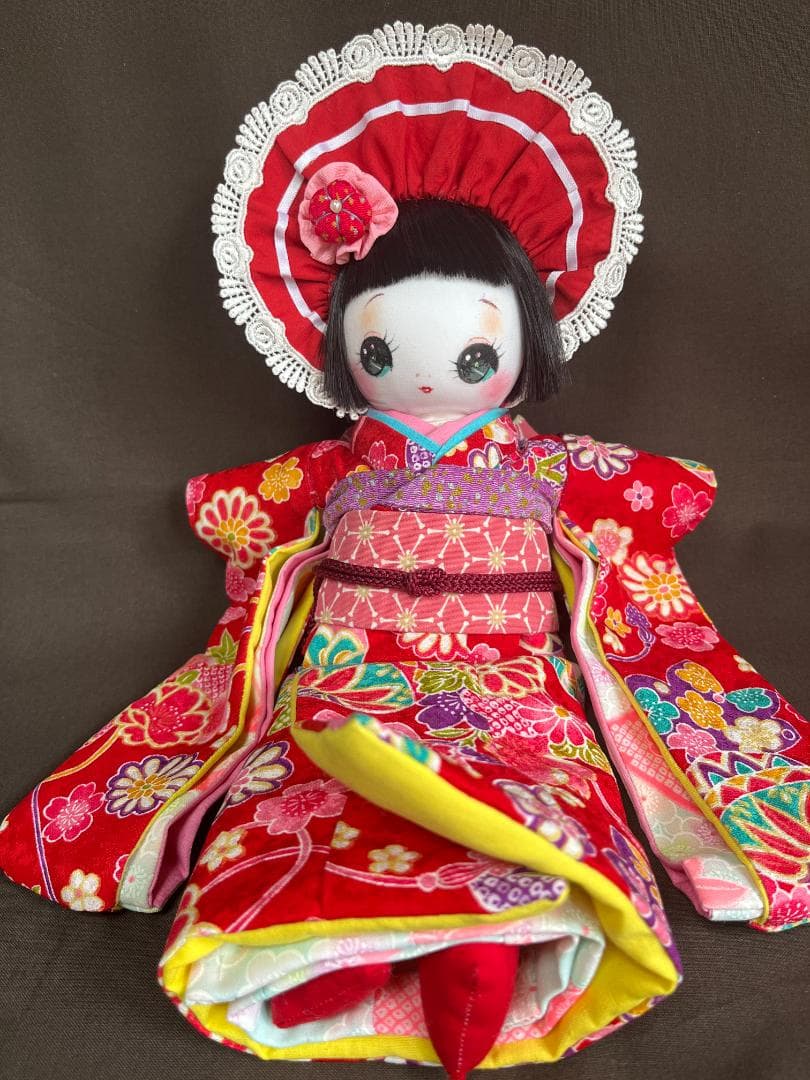 「一年さくら組」着物文化人形・ヘロヘロ人形・昭和レトロ・市松人形・着せ替え