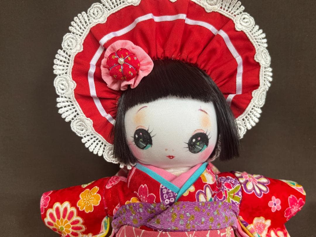 「一年さくら組」着物文化人形・ヘロヘロ人形・昭和レトロ・市松人形・着せ替え
