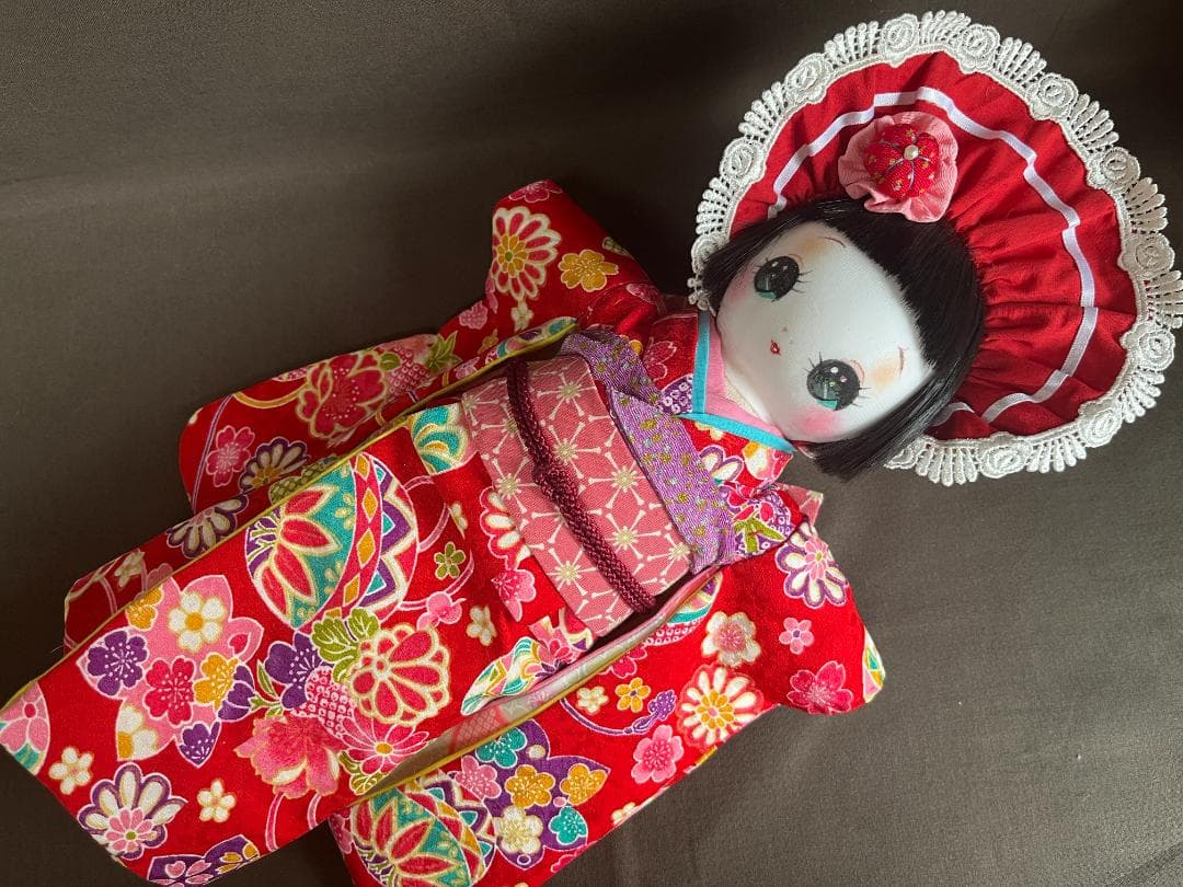 「一年さくら組」着物文化人形・ヘロヘロ人形・昭和レトロ・市松人形・着せ替え