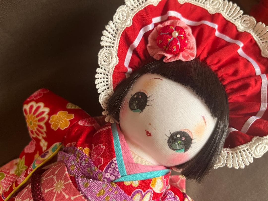 「一年さくら組」着物文化人形・ヘロヘロ人形・昭和レトロ・市松人形・着せ替え