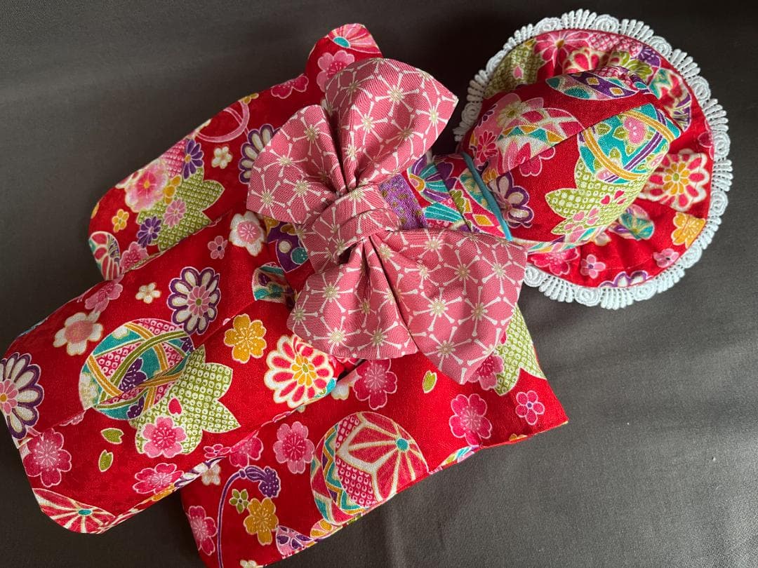 「一年さくら組」着物文化人形・ヘロヘロ人形・昭和レトロ・市松人形・着せ替え