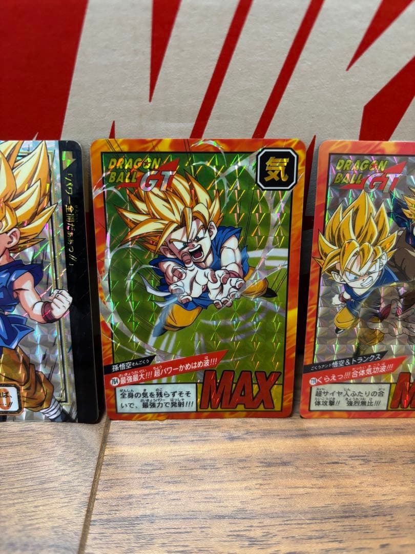ドラゴンボールGT カードダス 4枚セット