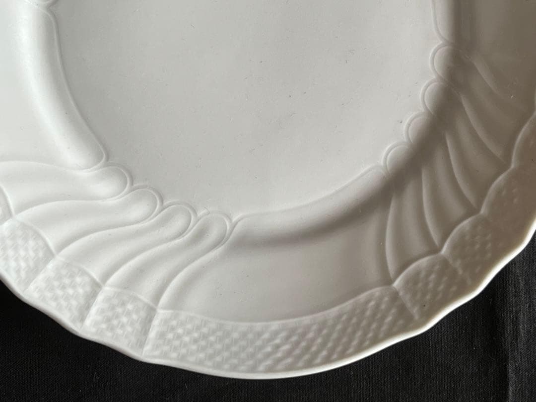 リチャードジノリ　ベッキオホワイト　ケーキプレート　20cm