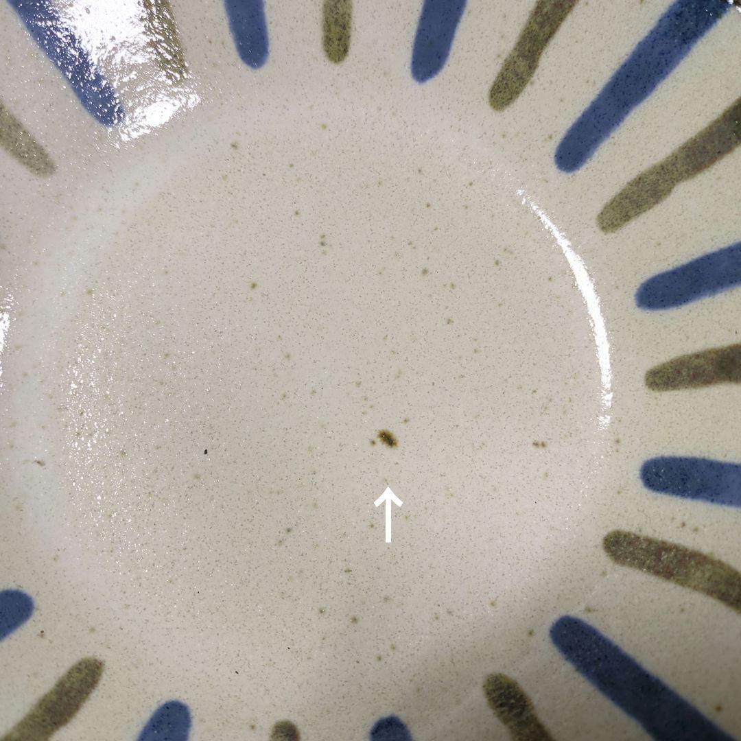 美濃焼　ぱいかじ　やちむん風　21.5cm カレー＆パスタ＆ピラフ皿　５点セット