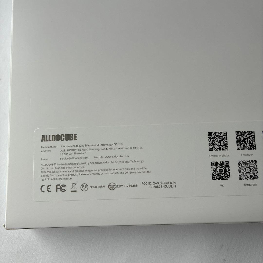 ⭐️極美品⭐️ALLDOCUBE iPlay50 mini 8.4インチ 箱付
