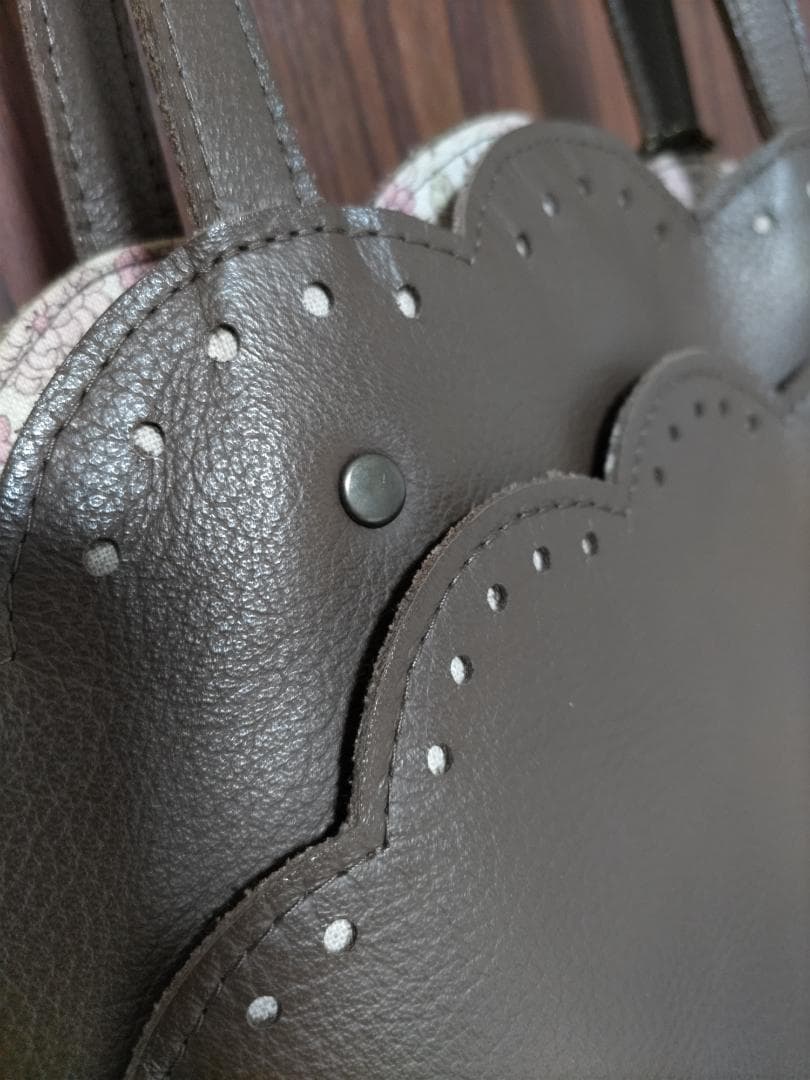 ハンドメイド トリカゴインコのショコラクッキーバッグ