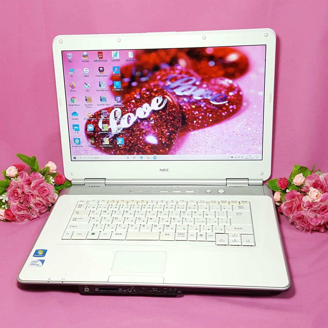 最新Windows10✨NEC✨LaVie✨メモリ4G✨Office✨Wi-Fi