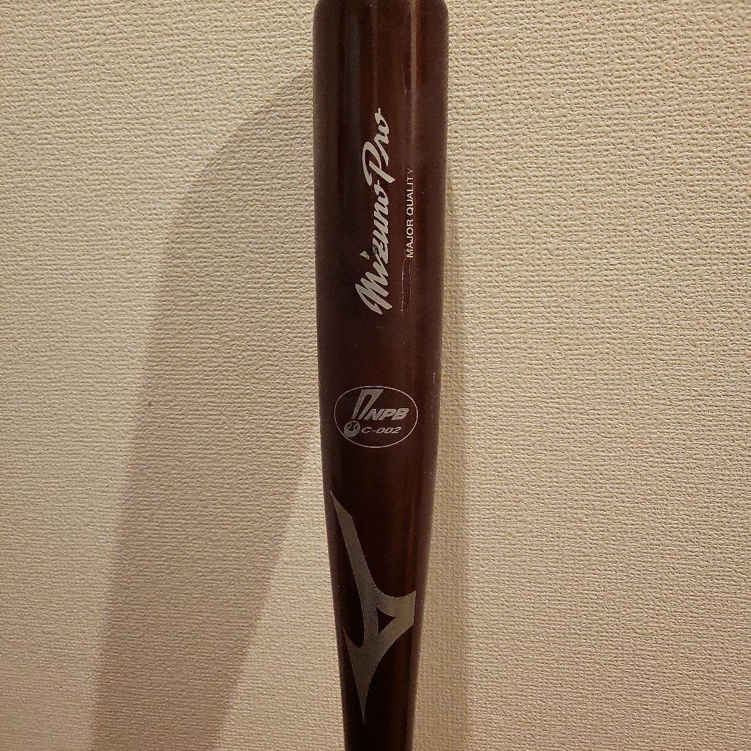 巨人　亀井　元選手　Mizuno Pro 木製バット サイン入り