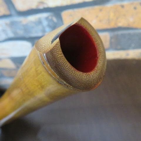 和楽器　尺八　龍風　在銘　竹製　全長約52センチ