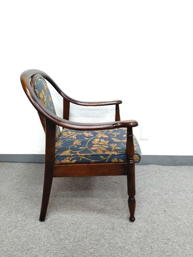 ヴィンテージ カリモク コロニアル アームチェア オールドカリモク ①