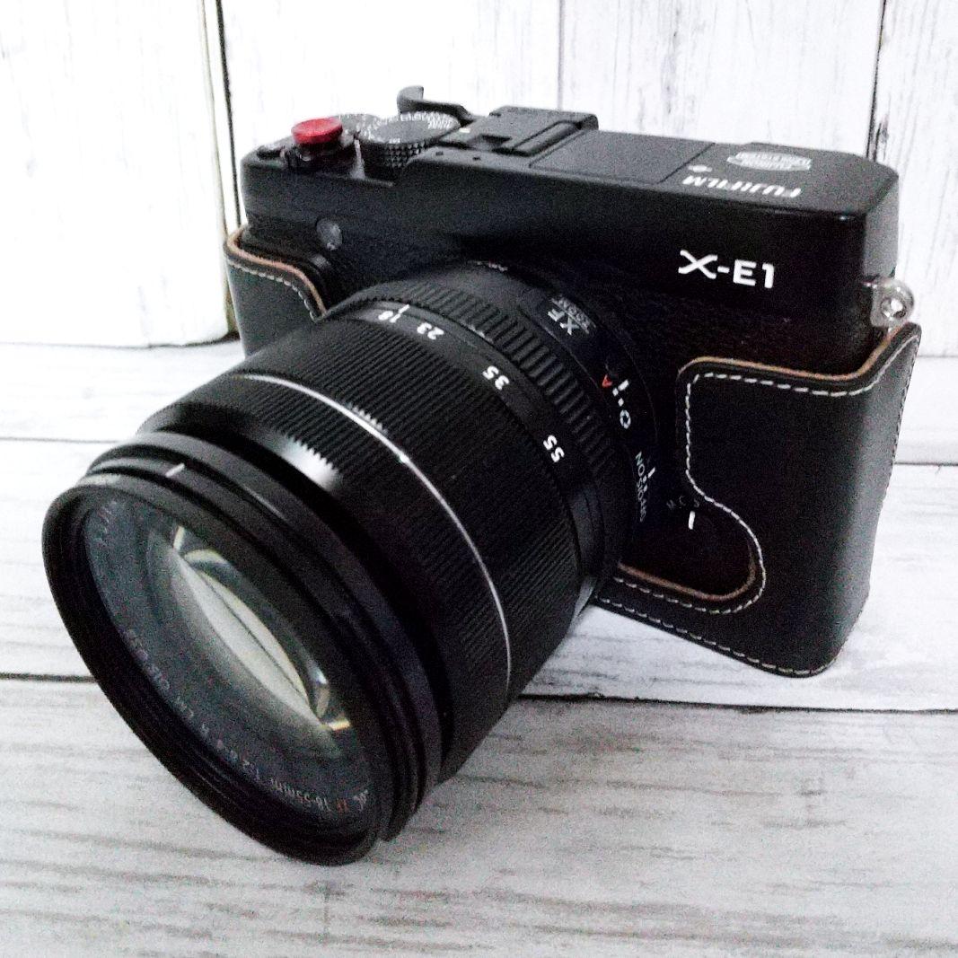 FUJIFILM X-E1 一眼レフ カメラ 純正交換レンズ付き 極美品 名作