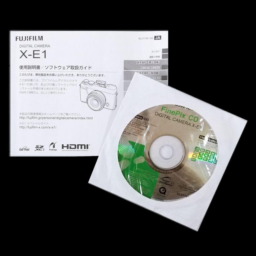 FUJIFILM X-E1 一眼レフ カメラ 純正交換レンズ付き 極美品 名作