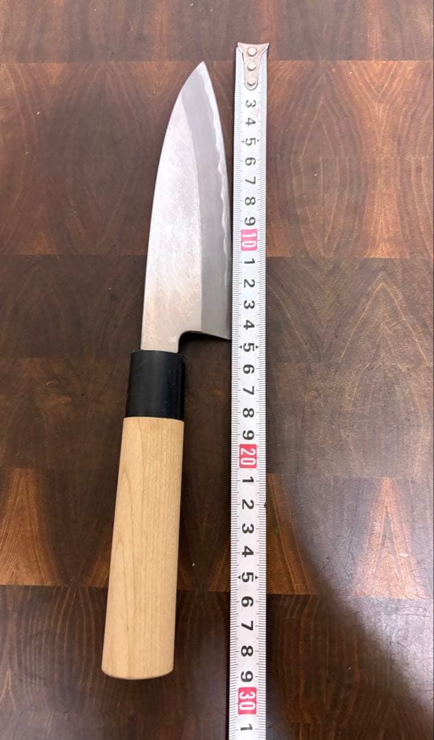 堺打刃物　舟行　出刃　霞150mm 5寸　包丁　白鋼　和包丁　釣り　未使用