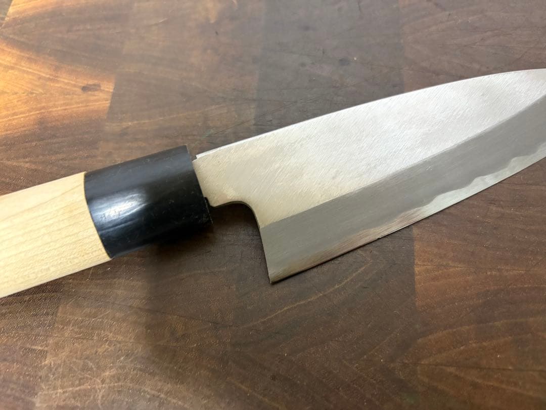 堺打刃物　舟行　出刃　霞150mm 5寸　包丁　白鋼　和包丁　釣り　未使用