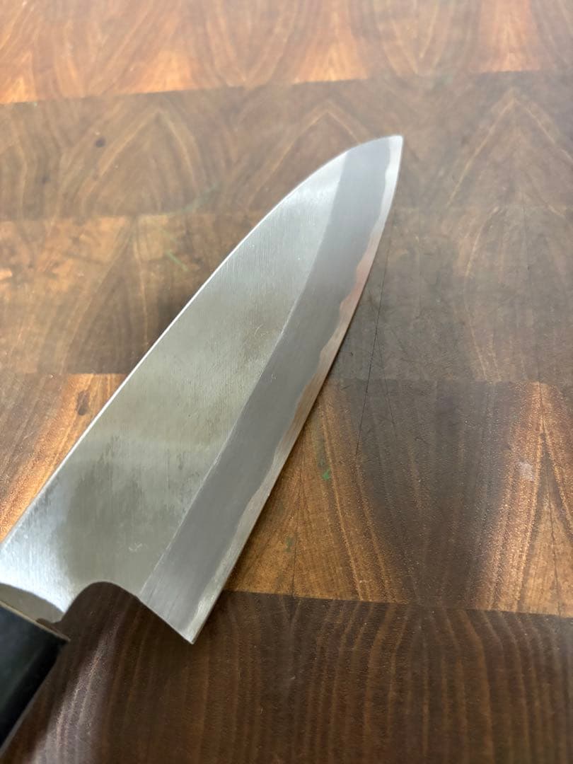 堺打刃物　舟行　出刃　霞150mm 5寸　包丁　白鋼　和包丁　釣り　未使用