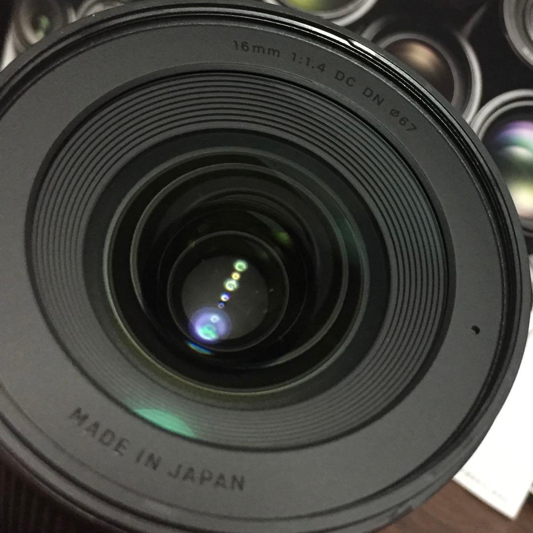 最終値下げ★SONY★Eマウント★高画質単焦点★SIGMA 16mm F1.4