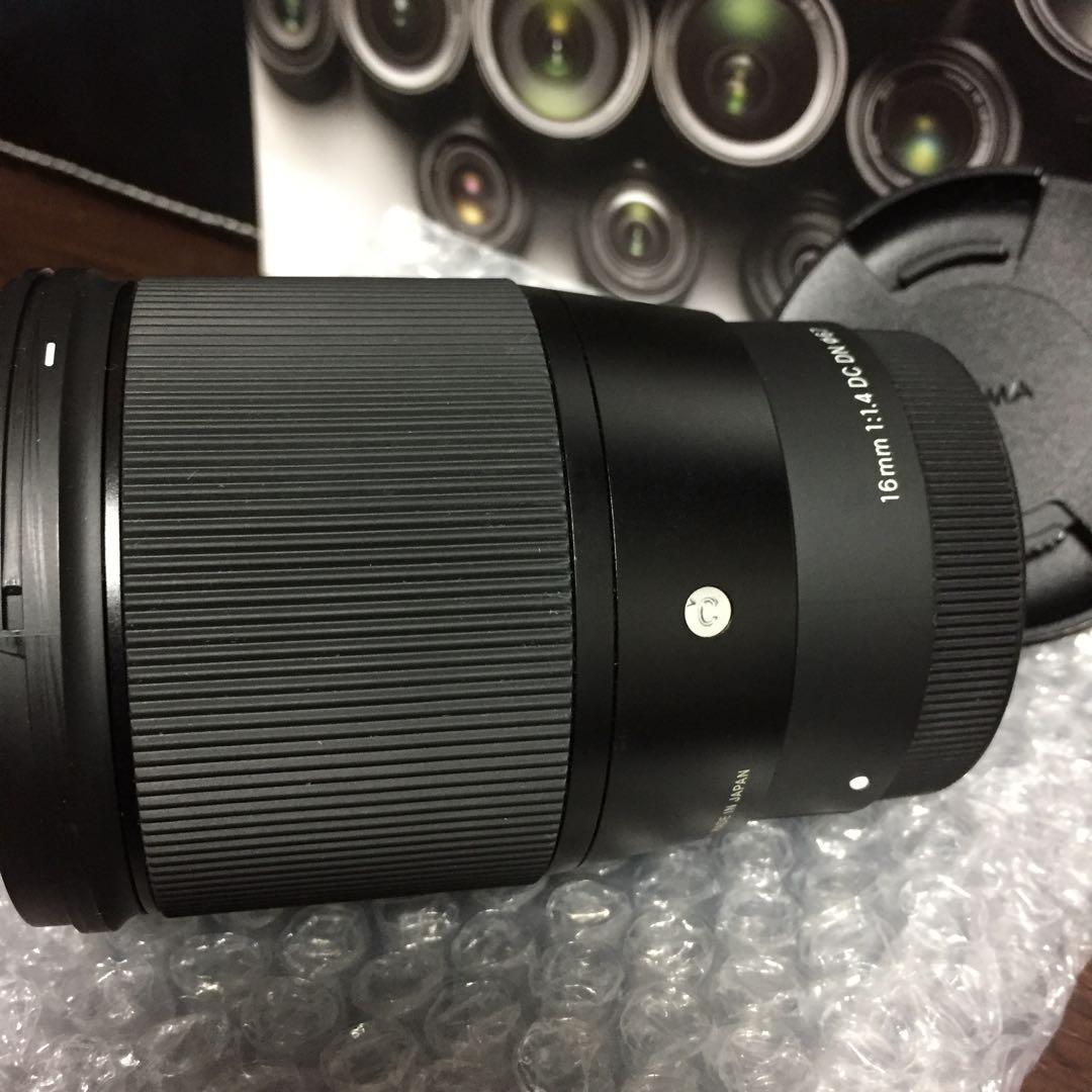 最終値下げ★SONY★Eマウント★高画質単焦点★SIGMA 16mm F1.4