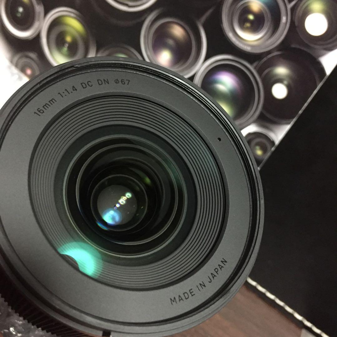 最終値下げ★SONY★Eマウント★高画質単焦点★SIGMA 16mm F1.4