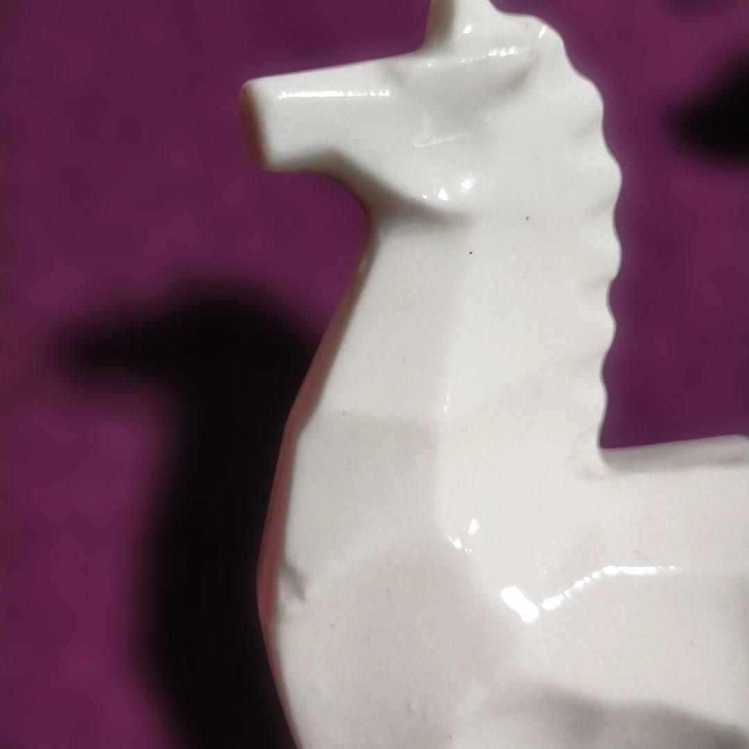 伊勢神宮　干支置物　陶器　縁起物　白　11体　(ひつじ無し)