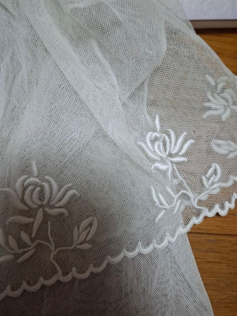 アンティークビスクドール★テディベア★ジュモー★ミニョネットチュールレースドレス