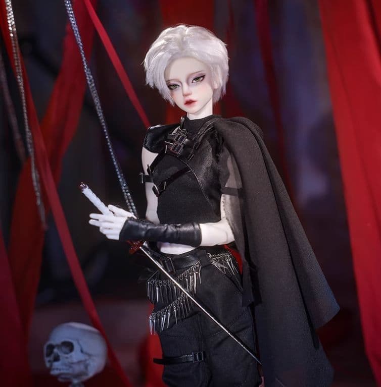 AX110 BJD 1/4 ドール本体 shadow 球体関節人形 ハンドメイド