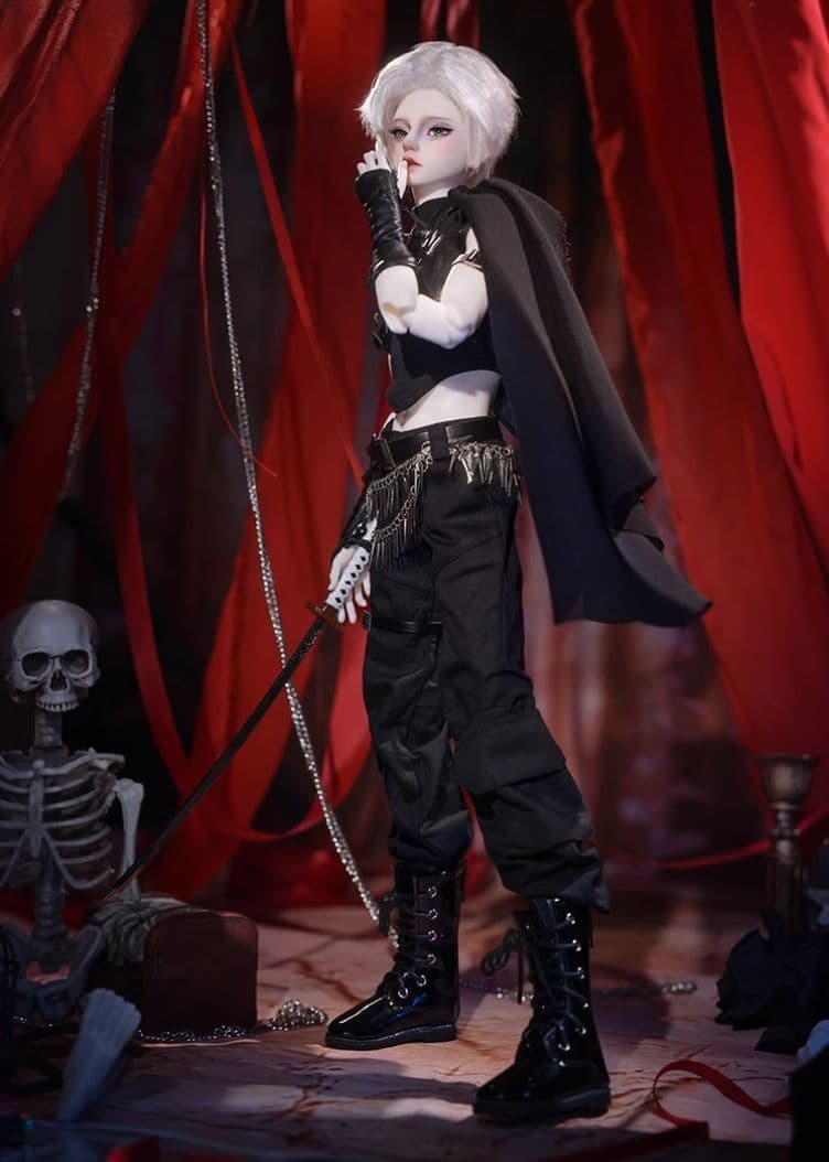 AX110 BJD 1/4 ドール本体 shadow 球体関節人形 ハンドメイド