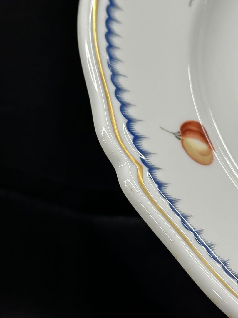 【USED】Richard Ginori イタリアンフルーツ　31cm プレート