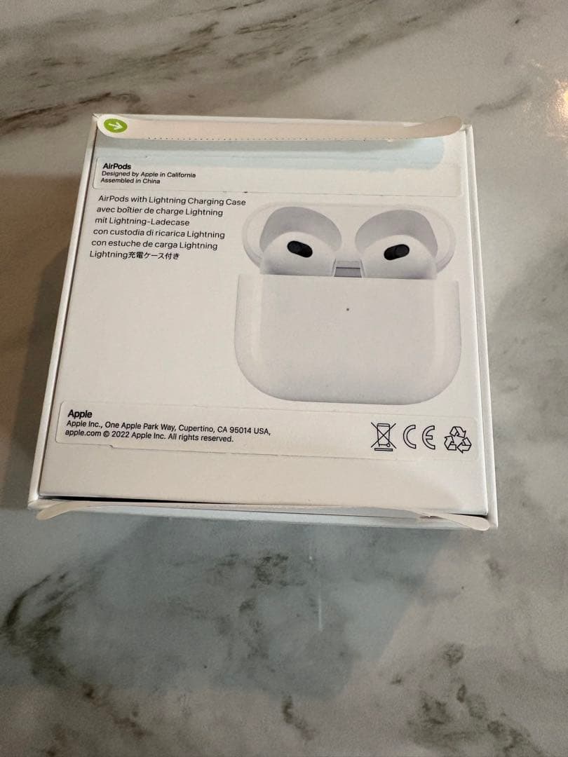 AirPods（第3世代）本体　箱付き