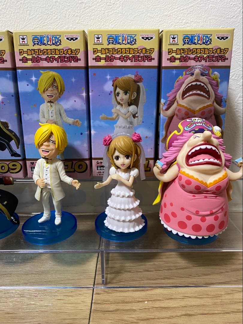 ワンピース ワーコレ　ホールケーキアイランド２　６種セット