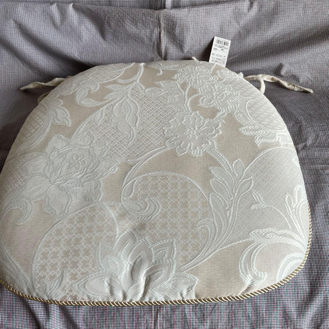 椅子用クッション 川島セルコン45x43 cm ベージュ　４個　未使用