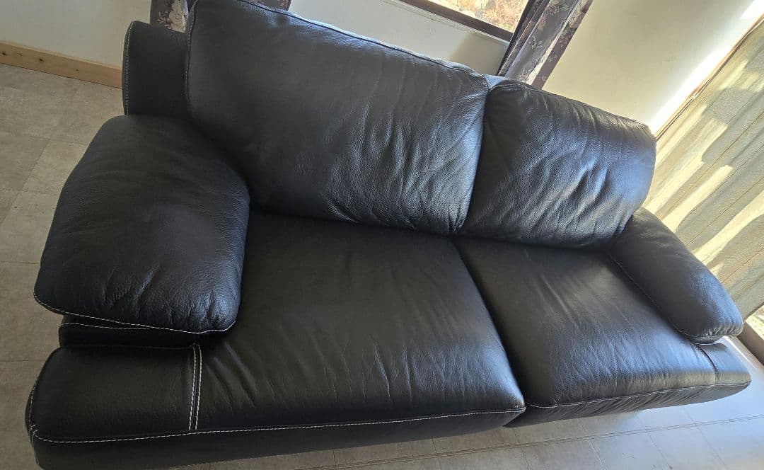 本革 3人掛けソファー