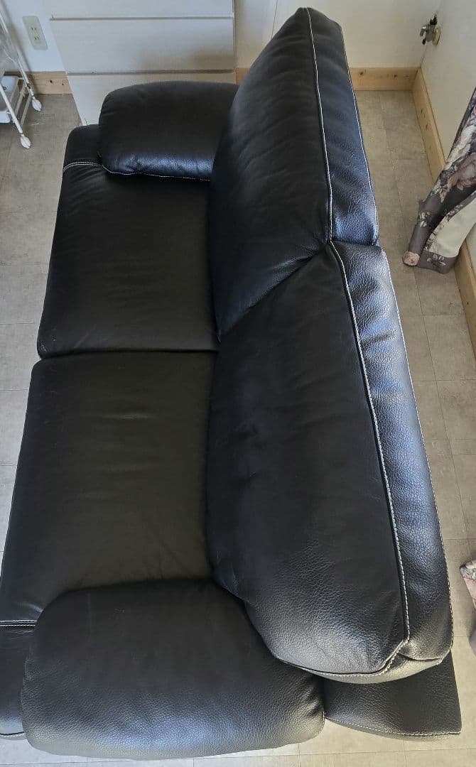 本革 3人掛けソファー