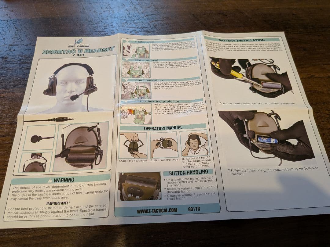 サバゲー　ヘッドセット　Z-041　トランシーバー　無線機　セット