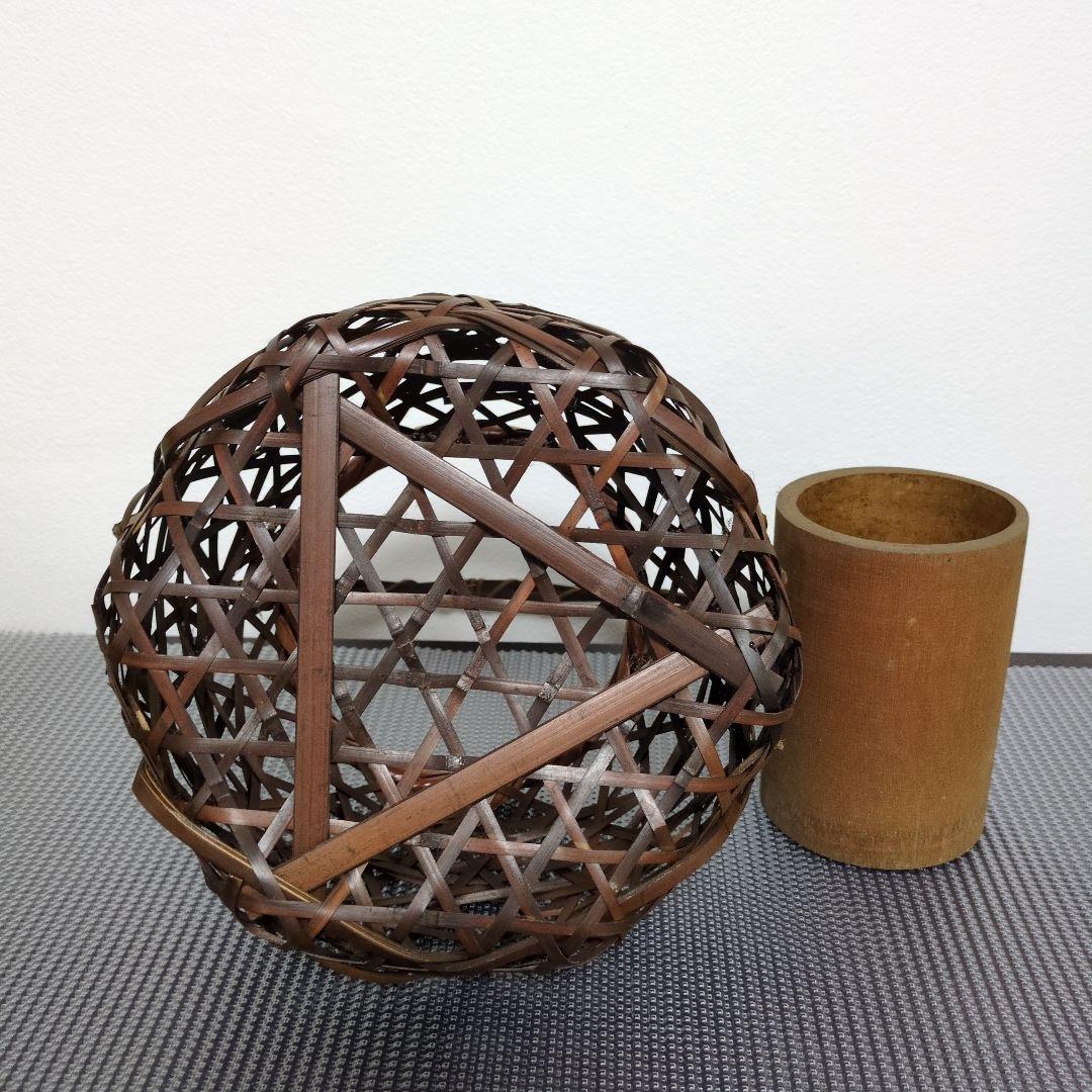 花篭　花入　茶道具　華道具　竹籠　花籠