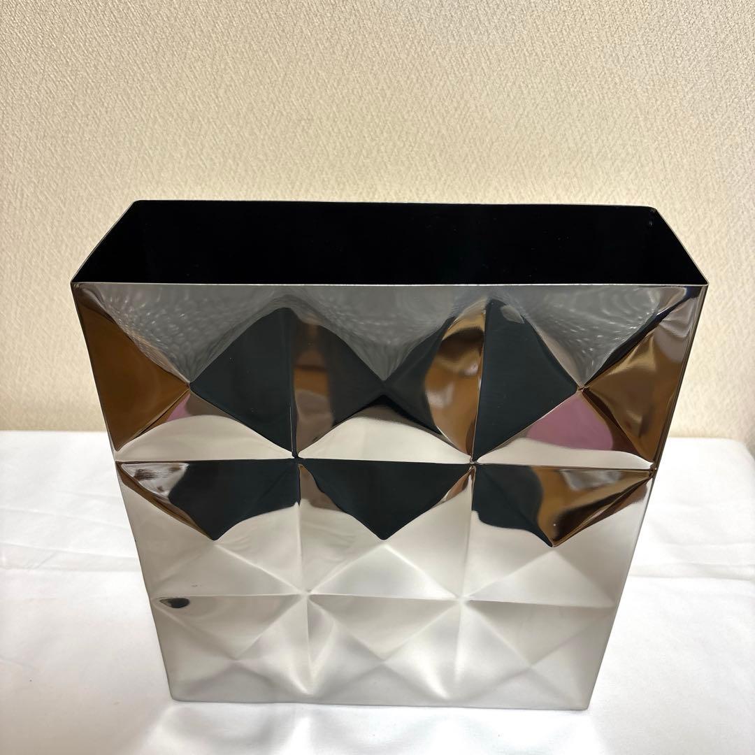 クレイ　ステンレス花器