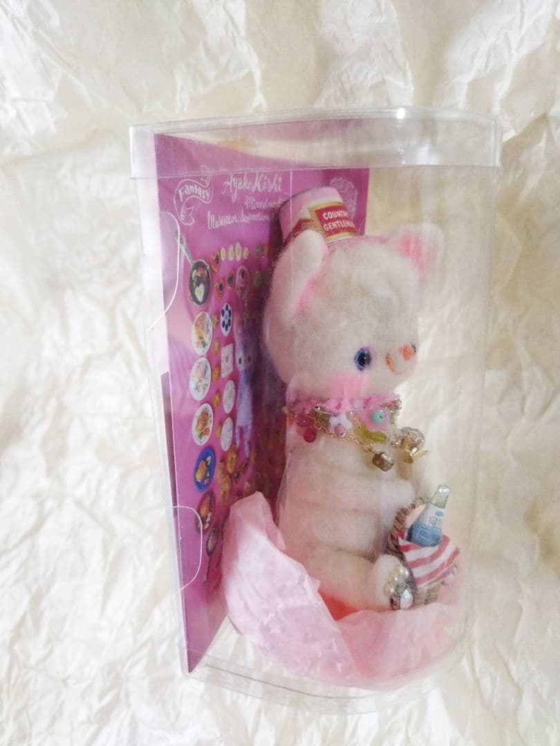 o*a様 【お値下げしました】アーティストベア　作家　羊毛フェルト白ネコちゃん