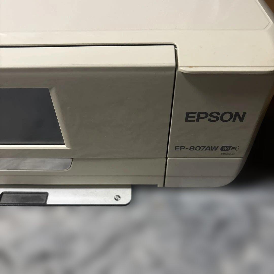 【ジャンク品】EPSON プリンタ　EP-807AW