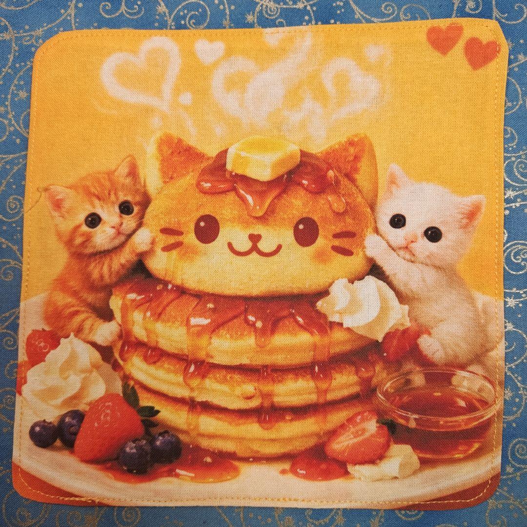 まるみ　ハンカチ　ねこちゃん柄　ハンドメイド1/20　19枚