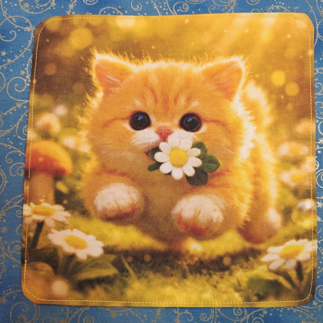 まるみ　ハンカチ　ねこちゃん柄　ハンドメイド1/20　19枚